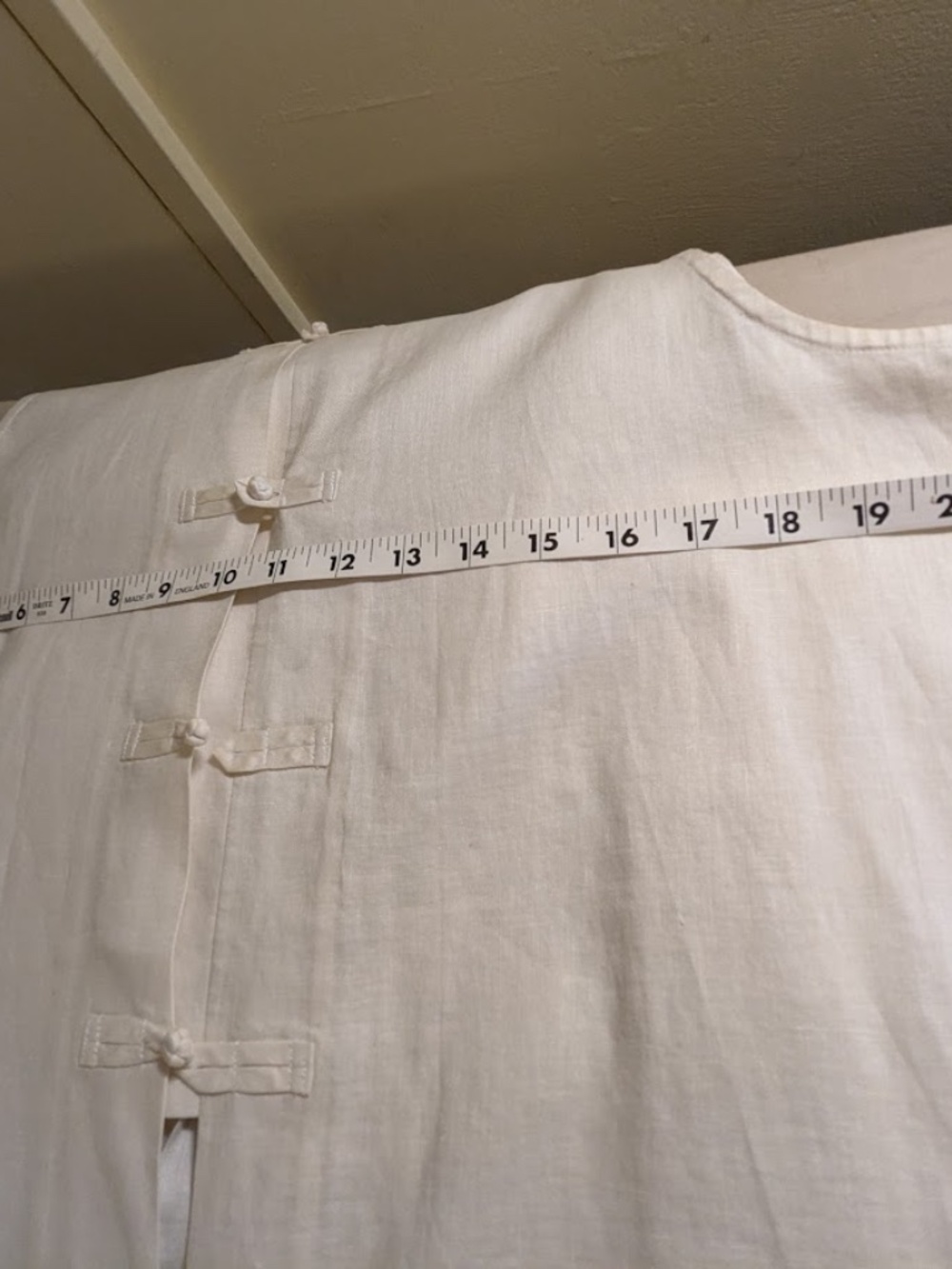 Ann Taylor Sleeveless Linen Blouse Size Large - Picture 6 of 7